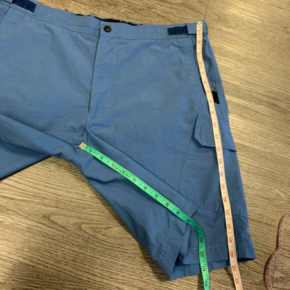 Tahoe River Outfitters Shorts Mens 38 Blue Moisture Wicking Cotton Nylon Blend - Picture 4 of 9